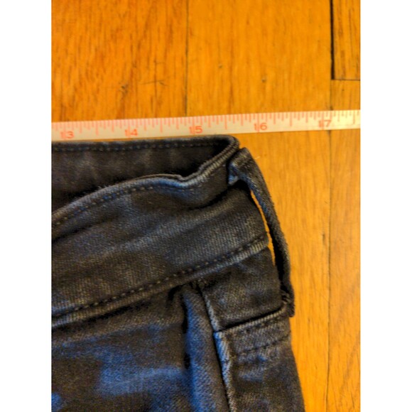 Old Navy Kicker Bootcut high rise Jeans Black 10 short - Picture 5 of 9